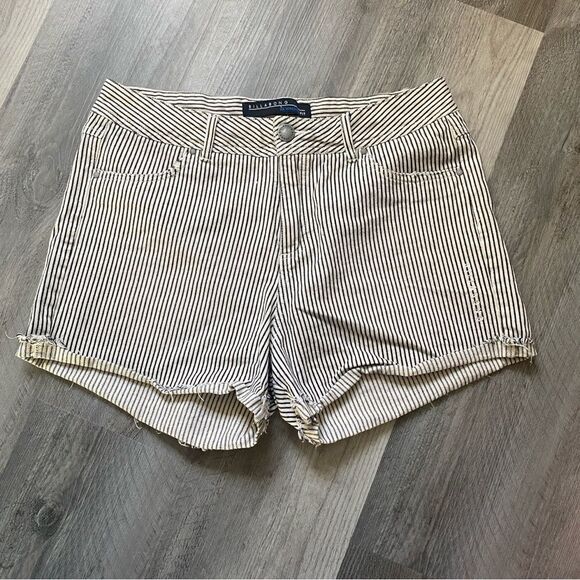 Billabong Shorts Hi Waisted Fit Stripe Boho Cotton Festival Summer - Picture 2 of 12